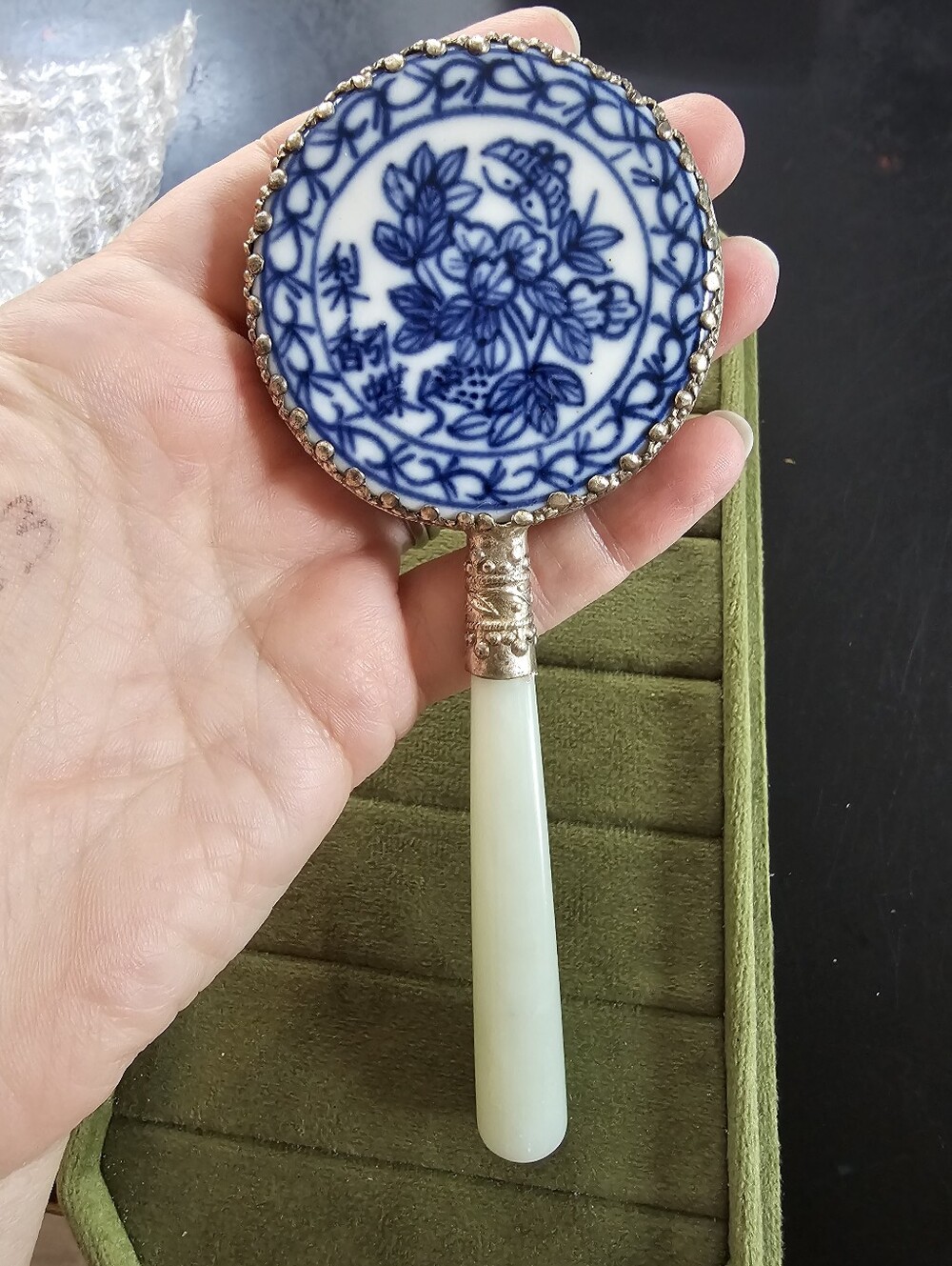 Vintage Hand Mirror - Picture 2 of 5